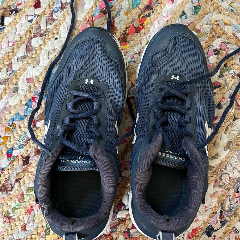 Under Armour Dark Blue Athletic Shoes